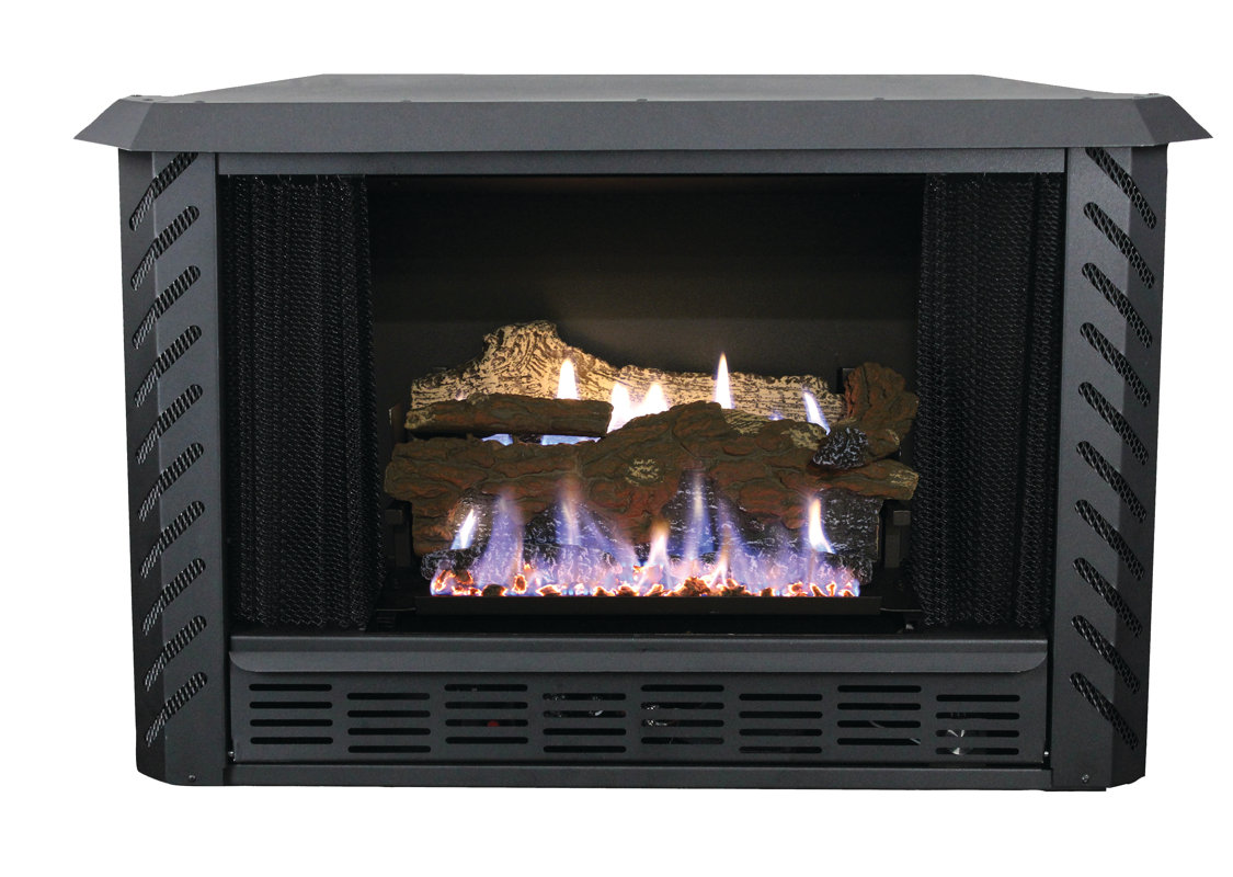 Ashley Hearth Vent Free Natural Gas Fireplace Insert & Reviews Wayfair